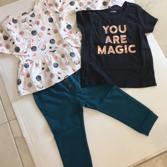 Gymboree Other - Gymboree 3 pc bundle leggings top Tee 2T